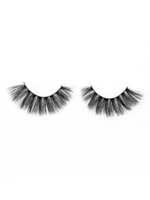 8 pairs of complete eyelashes thick curling 17mm fluffy and slim eyelashes Daily cat eye tail long