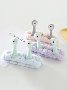 1pc Snail Eye Decor Băng đô tắm màu ngẫu nhiên - Nhiều màu - Xem 1