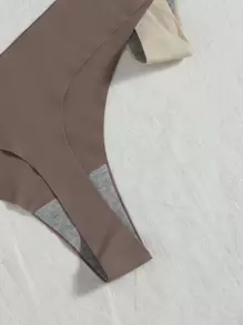 5 paquetes Conjunto de pantis sexy invisibles - Multicolor - Ver 5