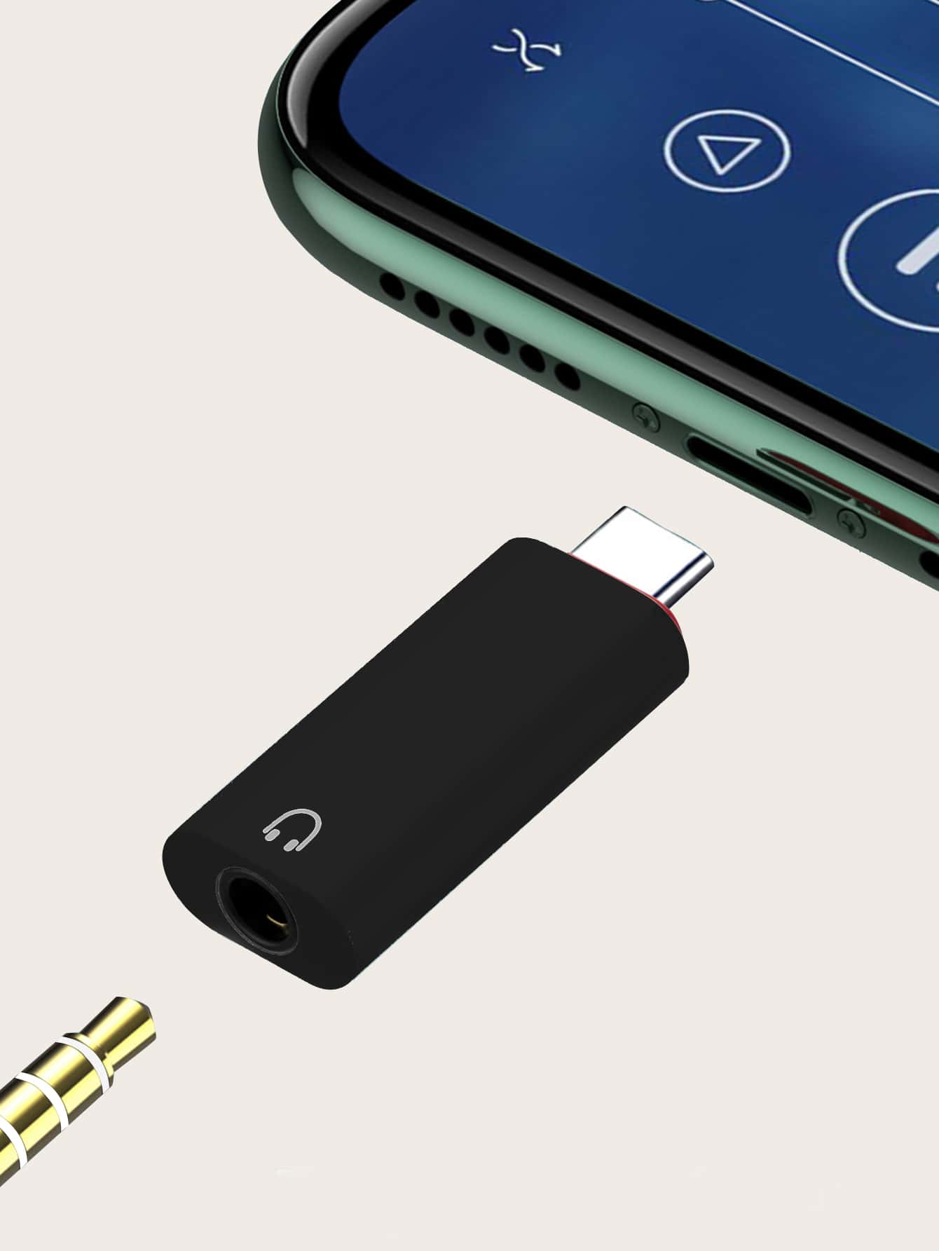3.5MM Audio To Type-C Adapter