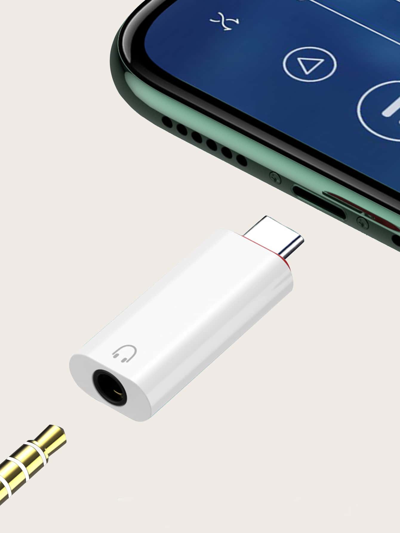 3.5MM Audio To Type-C Adapter