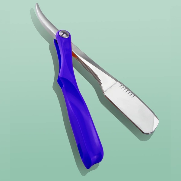 

1pc Barber Razor, Blue