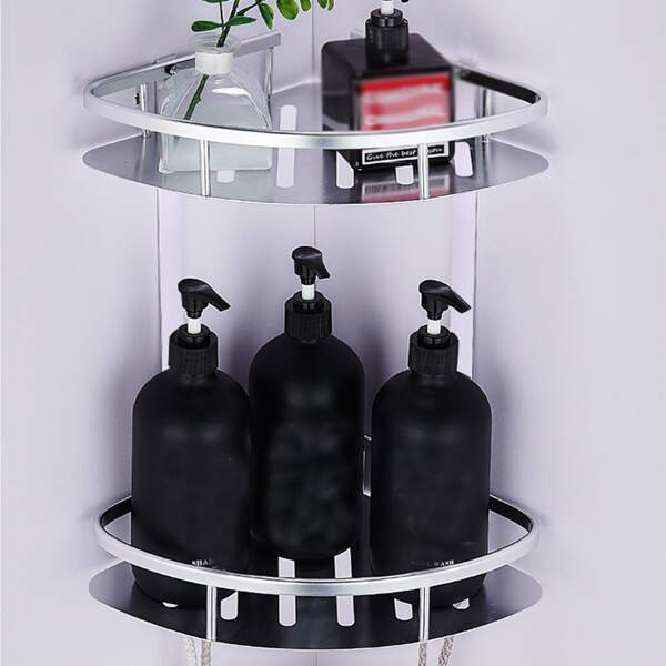 

1pc Random Wall Mounted Storage Rack, Multicolor