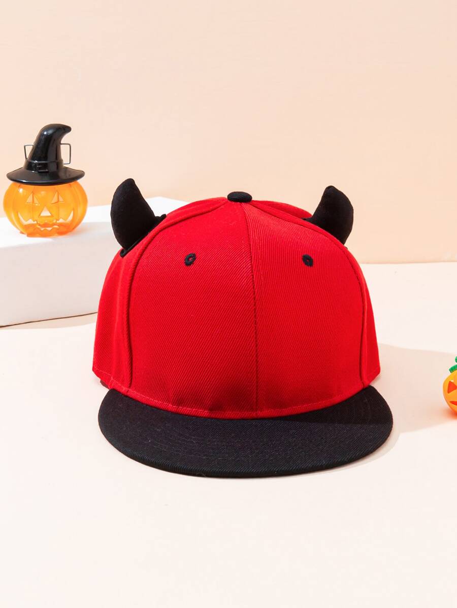 Hombres Gorra de béisbol con diseño - Rojo - Ver 1