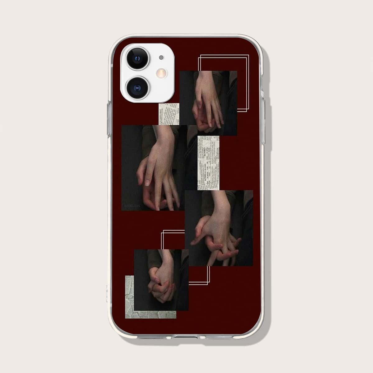

Aesthetic Collage Phone Case, Multicolor