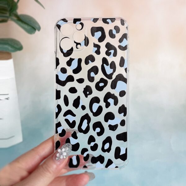 

Leopard Clear Phone Case, Multicolor