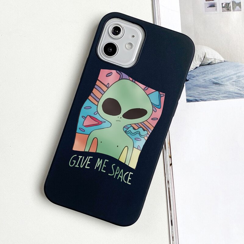

Cartoon Graphic Phone Case, Multicolor