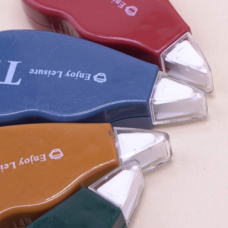

6pcs Slogan Graphic Correction Tape, Multicolor