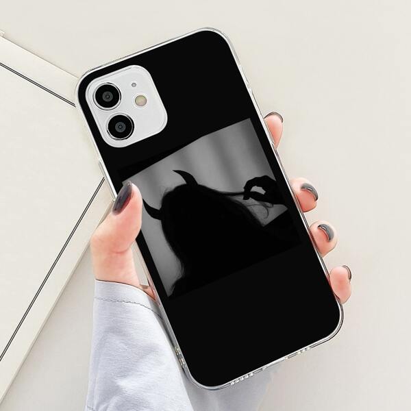 

Girl Pattern Phone Case, Black
