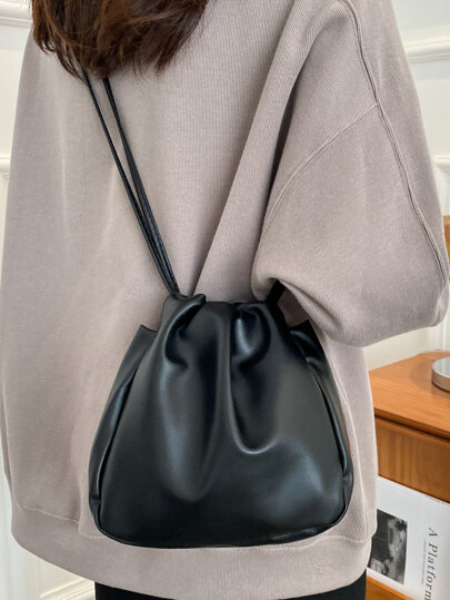 バケットバッグ ミニマリスト ルーシュ