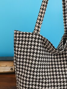 Túi Xách tay Nữ Đôi tay cầm - Đen và trắng - Xem 2