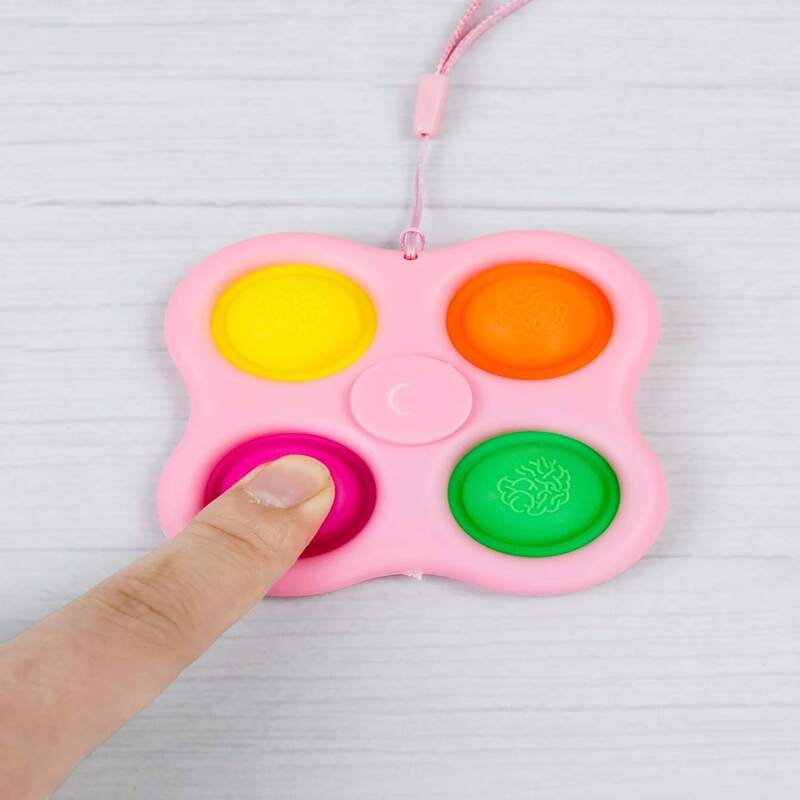 

1pc Random Color Push Pop Bubble, Multicolor