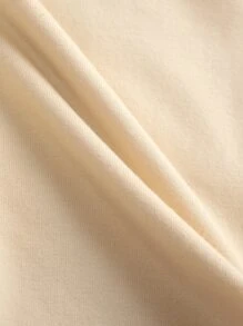 嬰兒素色斜口袋衛褲