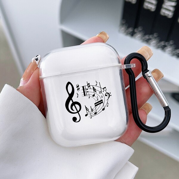 

Note Print Case For Airpods, Clear