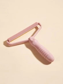 塑膠寵物除毛刷 - 粉色 - 查看 2