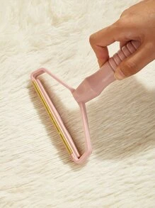 塑膠寵物除毛刷 - 粉色 - 查看 5