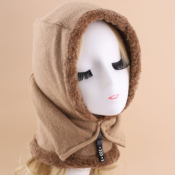 

Zipper Front Hat, Camel