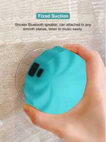 Dusch trådlös högtalare - Mintblå - Visa 3