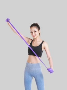 Plain Workout Resistance Band - Purple - View 2