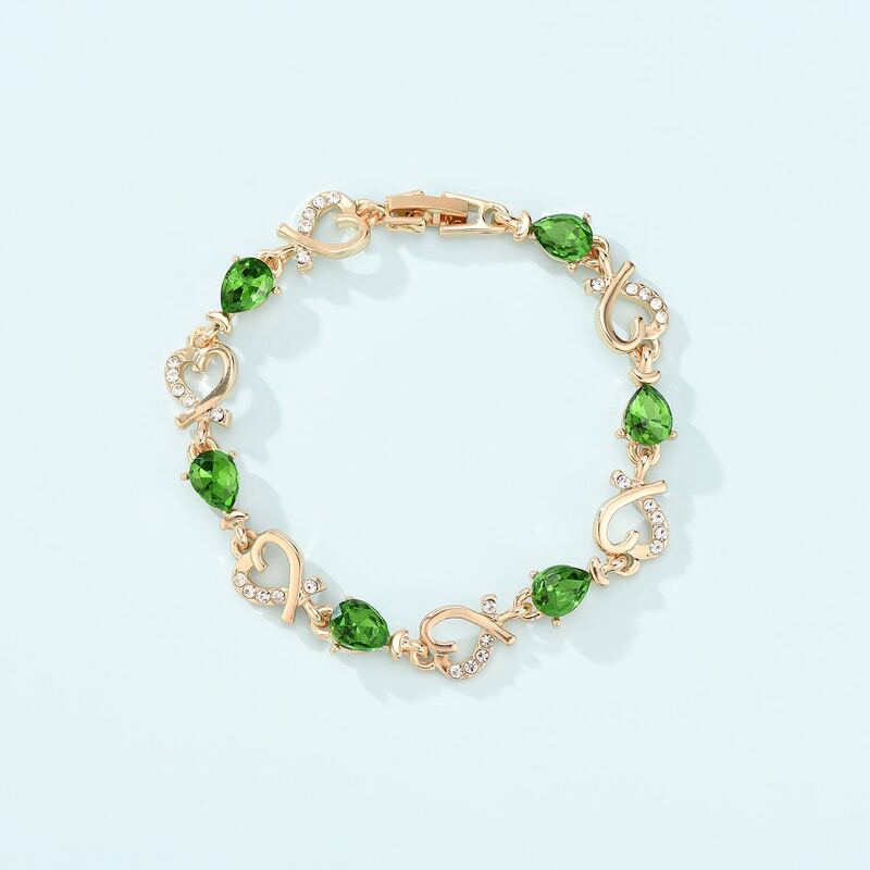 

Crystal Decor Bracelet, Multicolor