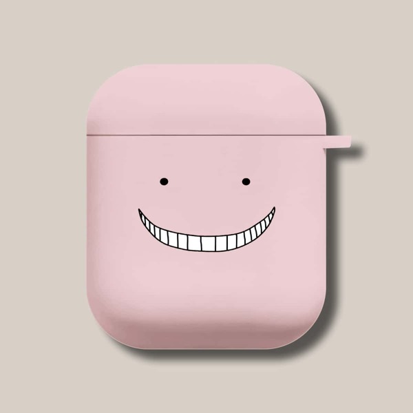 

Cartoon Graphic Case For AirPods, Pink