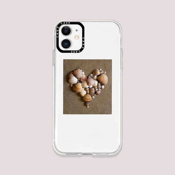 

Shell Pattern Phone Case, Multicolor