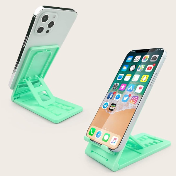 

Foldable Phone Holder, Green