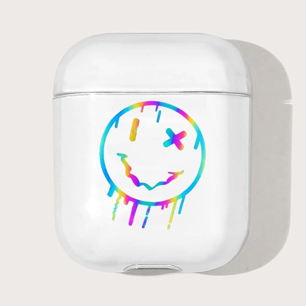 

Smile Pattern Case For AirPods, Clear
