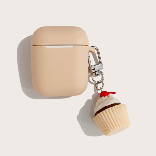 

Однотонный чехол для AirPods, Aбрикосовый