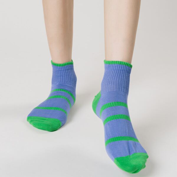 

Striped Print Socks, Multicolor