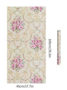 1 cái giấy dán tường hoa văn - Nhiều màu - Xem 3