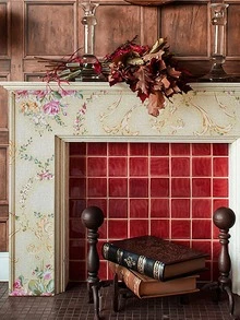 1 cái giấy dán tường hoa văn - Nhiều màu - Xem 6