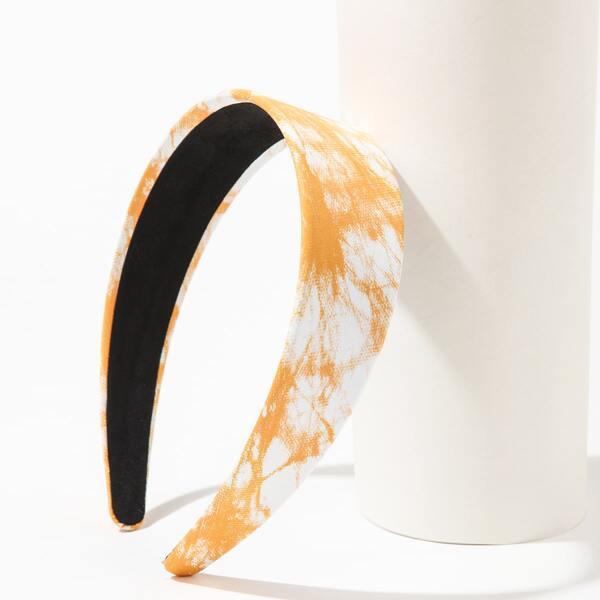 

Tie Dye Print Headband, Multicolor