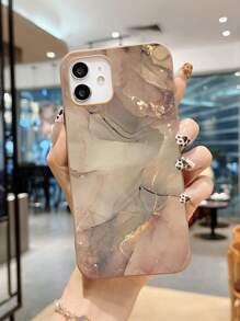 Marble Pattern Phone Case - Multicolor - View 1
