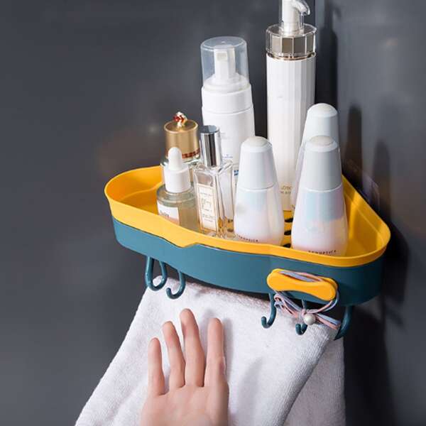 

1pc Triangle Random Color Storage Rack, Multicolor