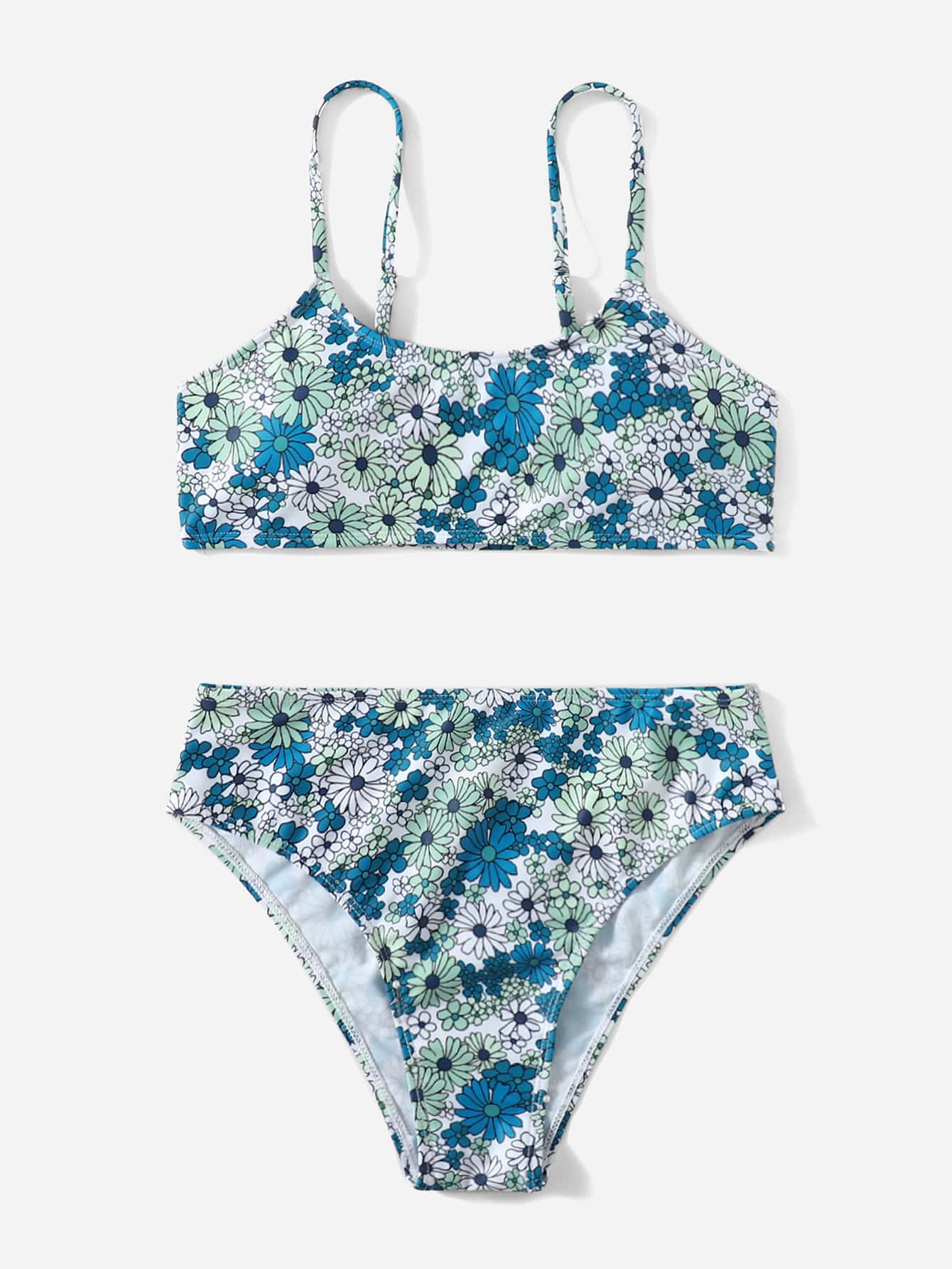 夏日沙灘黛西印花比基尼 - 彩色 - 查看 1