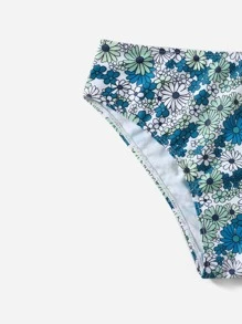 夏日沙灘黛西印花比基尼 - 彩色 - 查看 3