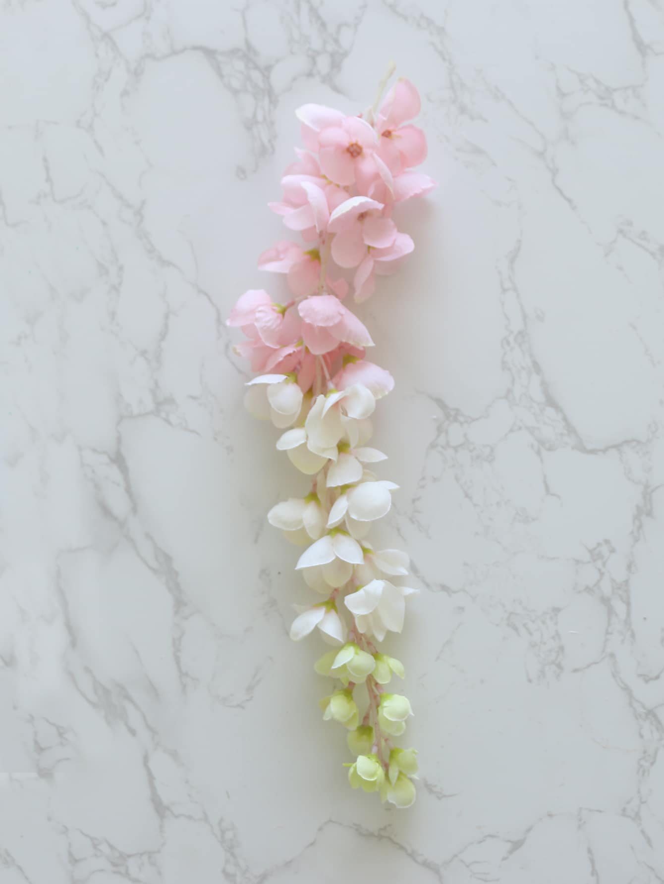 1 pieza de flor de glicinia artificial - Rosa - Añade 3