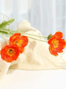 1支擬真花 - 亮橙色 - 查看 2