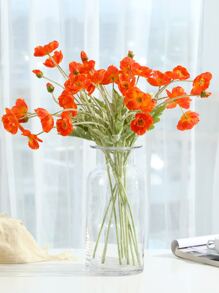 1支擬真花 - 亮橙色 - 查看 5