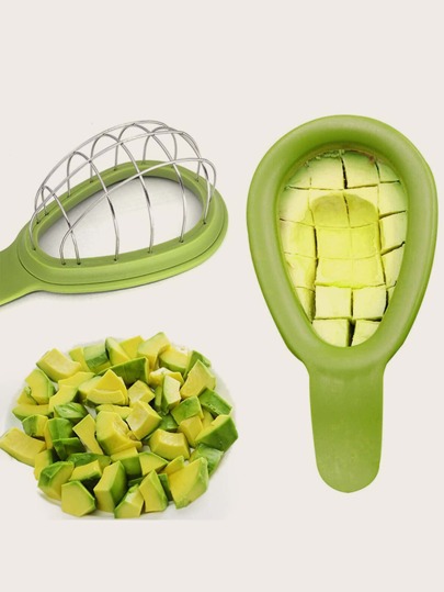 1pc Stainless Steel Avocado Cutter