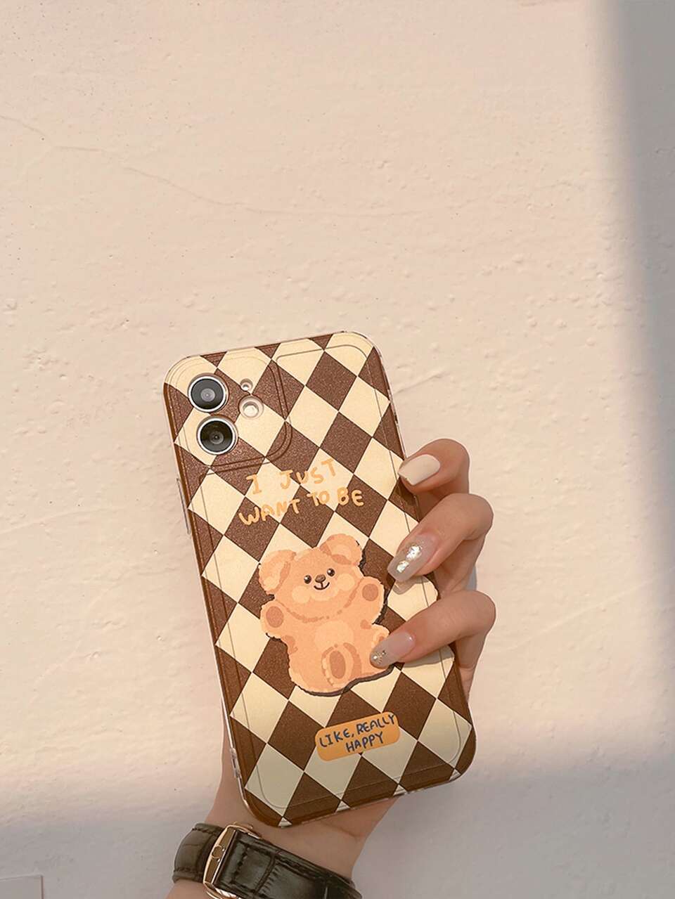 Cartoon Bear Phone Case