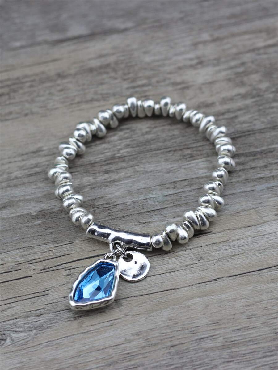 Pulsera con cuenta con diseño de redondo - Multicolor - Ver 1