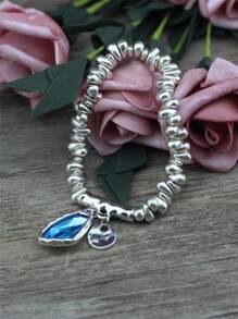 Pulsera con cuenta con diseño de redondo - Multicolor - Ver 4