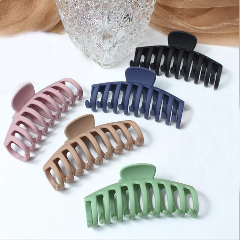 

5pcs Simple Hair Claw, Multicolor