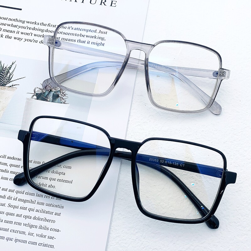 

2pairs Square Frame Eyeglasses