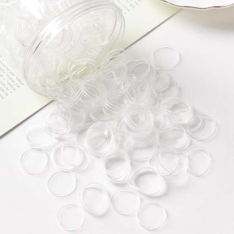 

500pcs Clear Hair Tie