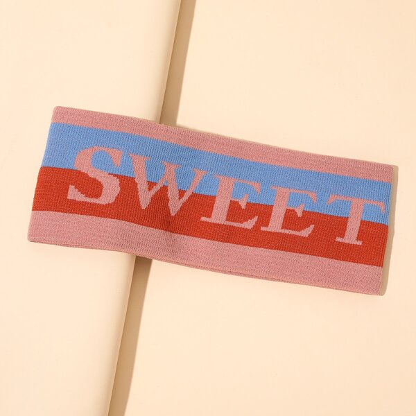 

Letter Decor Hair Band, Multicolor