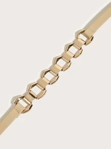 Elegant Chain For Daily Use Decor Belt - Gold - View 5