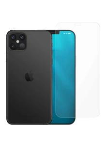 3 件/包高清、高铝合金、防刮、防指纹钢化玻璃屏幕保护膜，适用于 Apple 6 - 17 Pro Max 型号，6.1 英寸屏幕尺寸 - 無色 - 查看 2